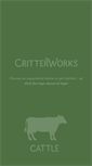 Mobile Screenshot of critterworks.com